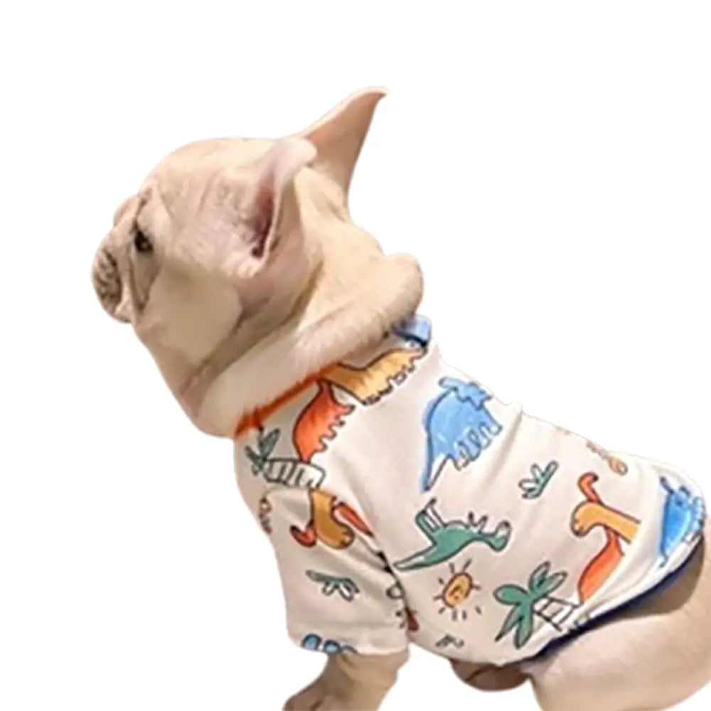 Dino Soft Cotton Dog Onesie