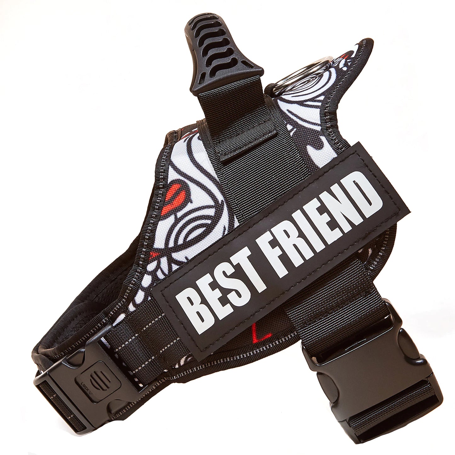 Large Dog Chest Harness with Collars and Lead Rope