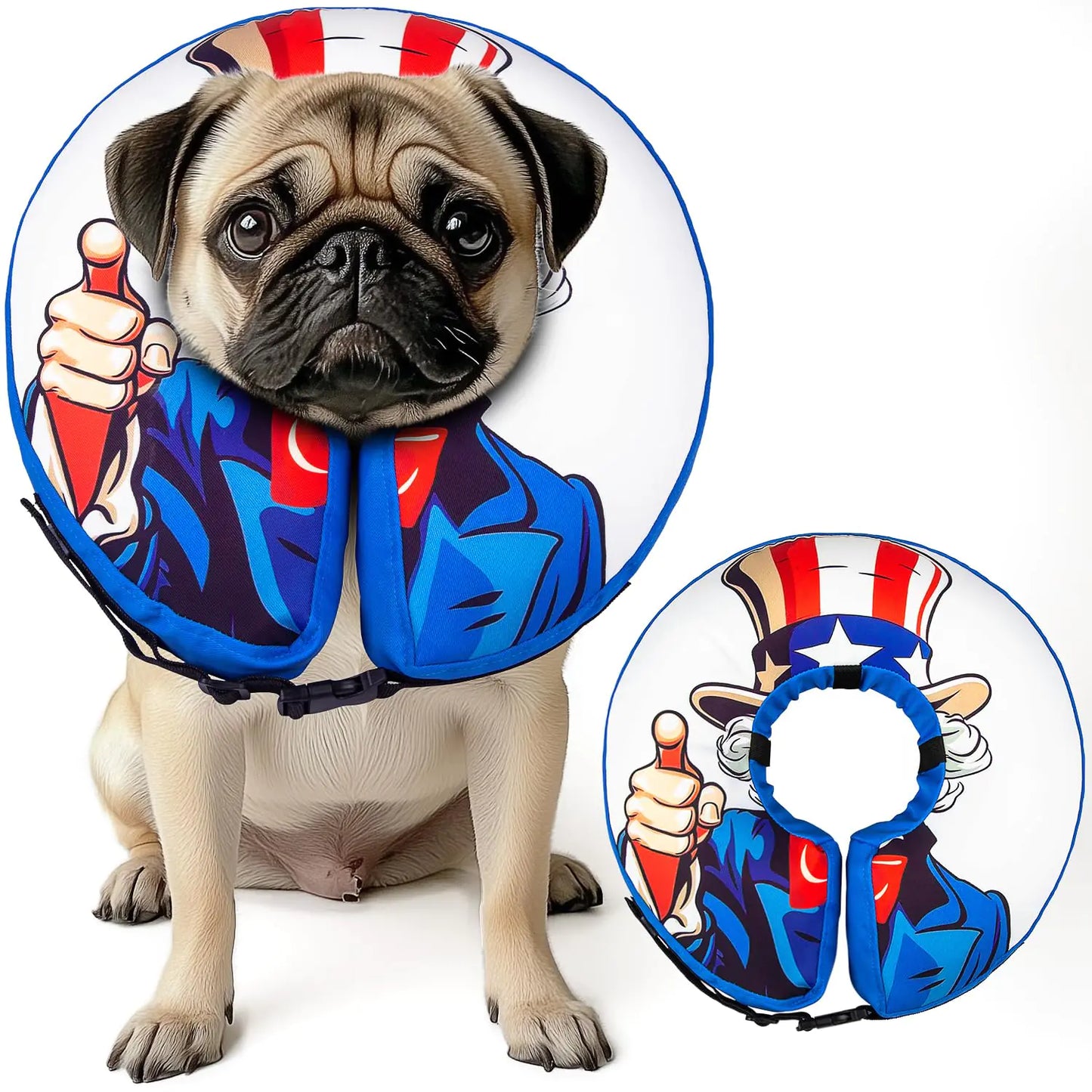 Comfort Soft Inflatable Small Dog Collar