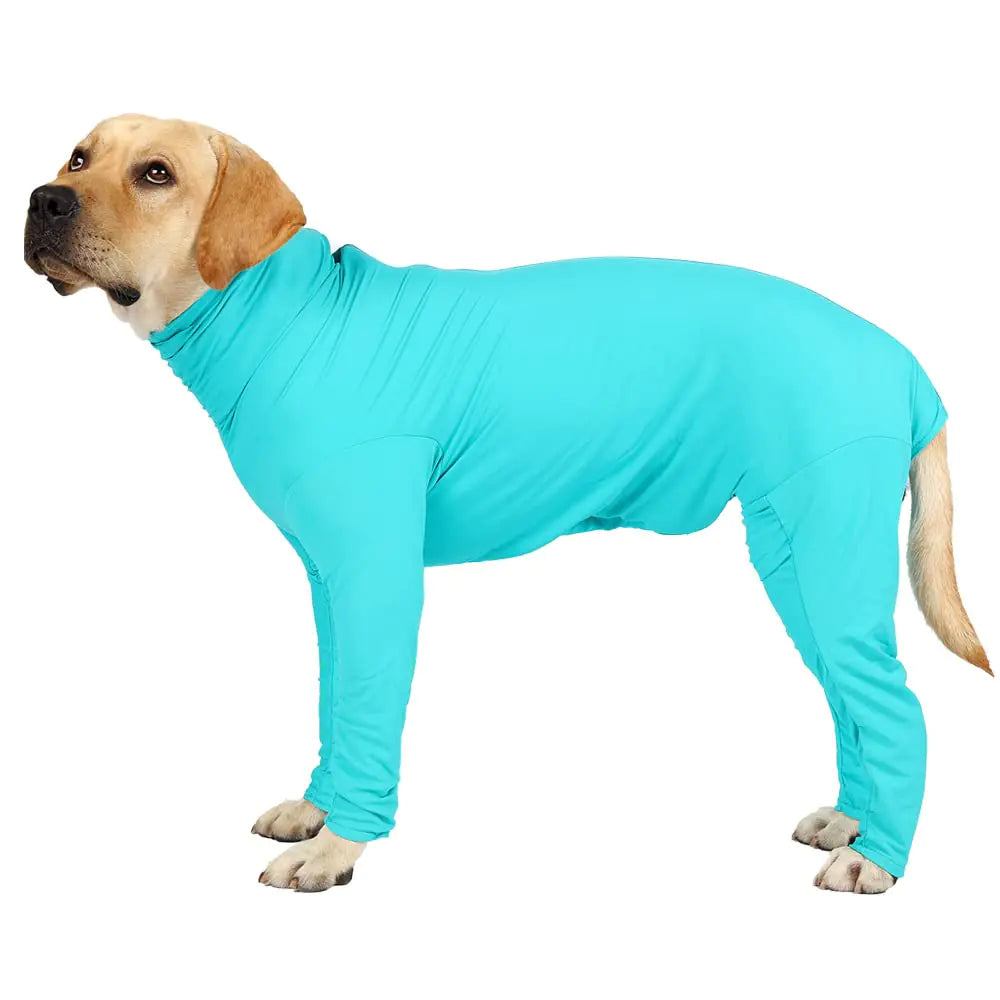 CalmPaws Dog Recovery Onesie - Medium Blue